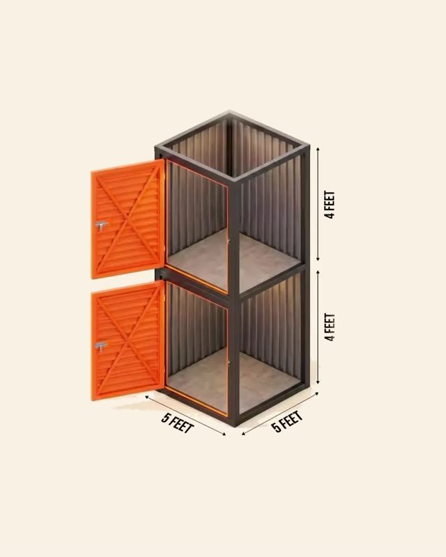 5x5 storage unit at McCreary Rd, Granbury TX